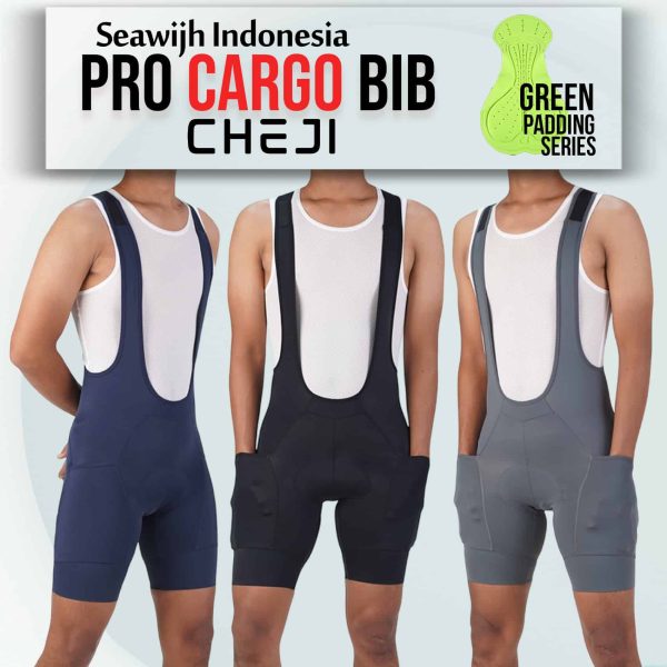 BIB SHORT CARGO GREENPAD