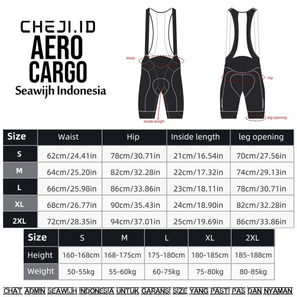 BIB SHORT CARGO AERO - Gambar 15