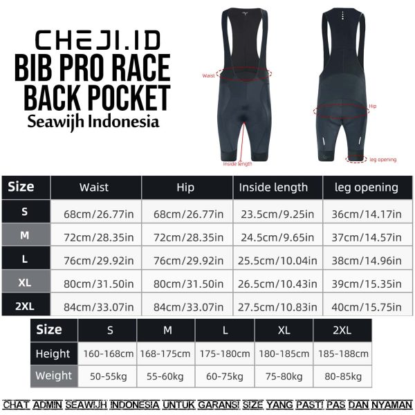 BIB SHORT PRO RACE V1 - Gambar 19