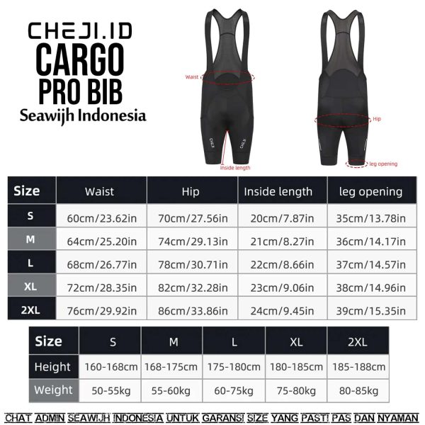 BIB SHORT CARGO GREENPAD - Gambar 11